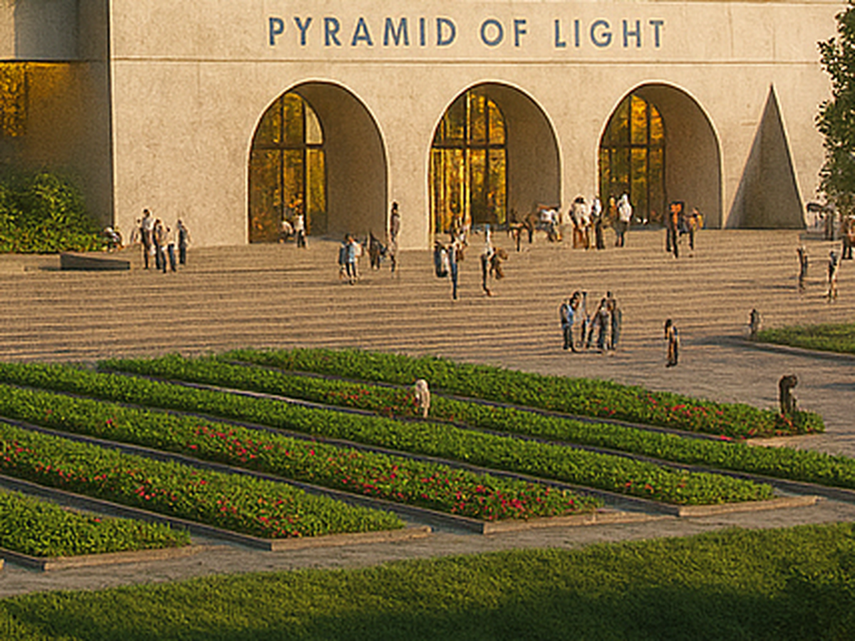 Join us in building “The Pyramid of Light” campaign photo, 1 of 6