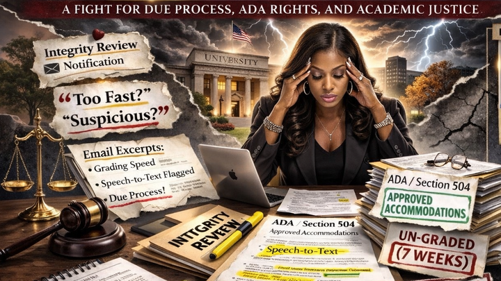 Help Nicole Fight for Her Law Degree and Justice campaign photo, 1 of 3