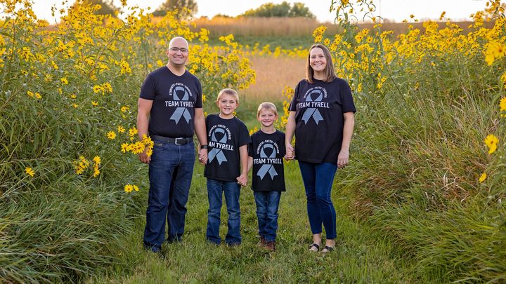 Tyrell Fauske's Brain Cancer Journey campaign photo, 1 of 3