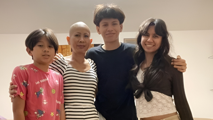 Can you help me with living cost for lung cancer campaign photo, 1 of 3