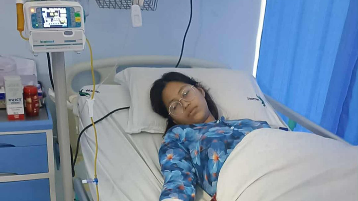 Help Shrabisha fight colorectal adenocarcinoma cancer campaign photo, 1 of 3