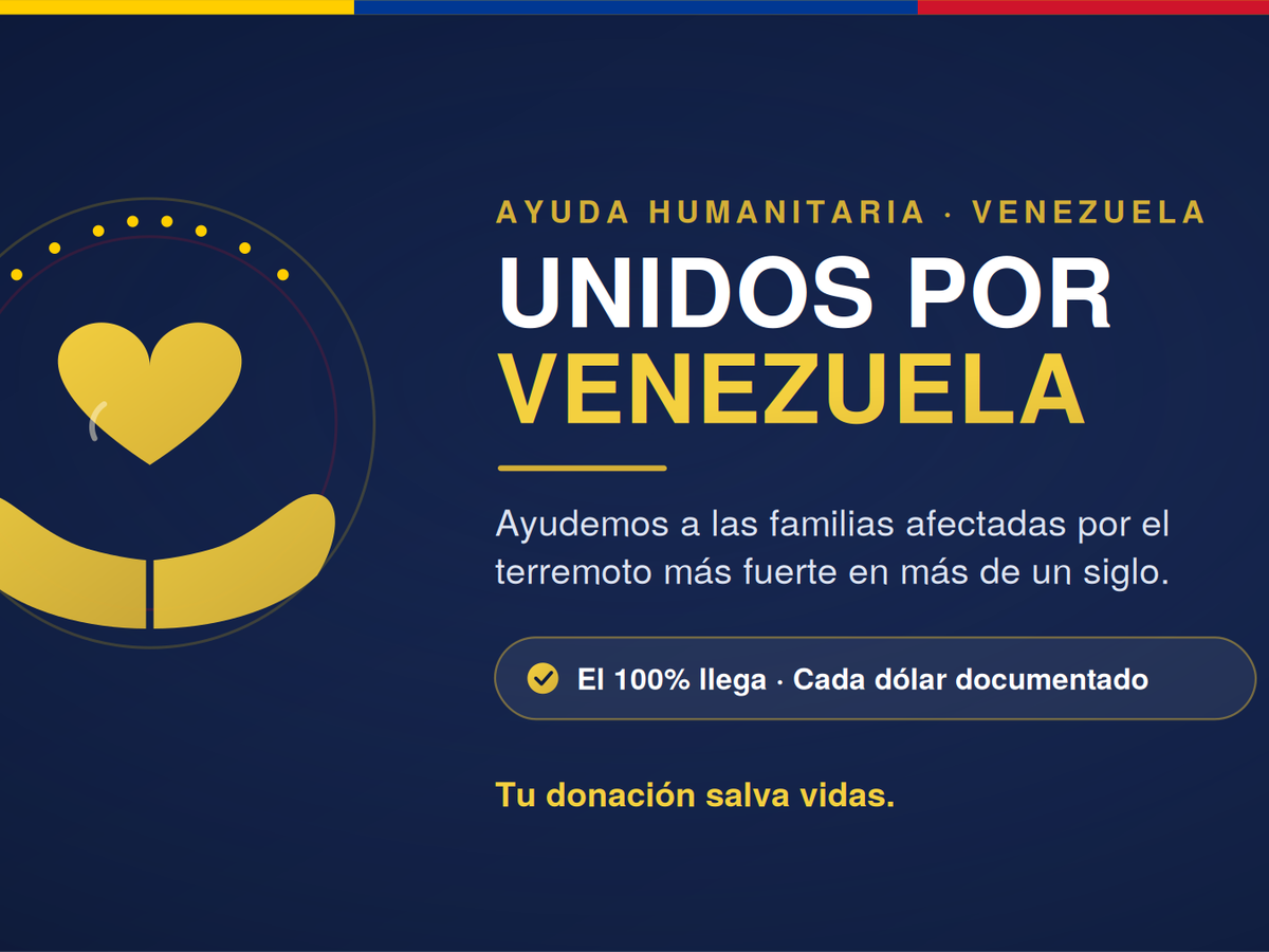Imagen principal de la recaudación de fondos
