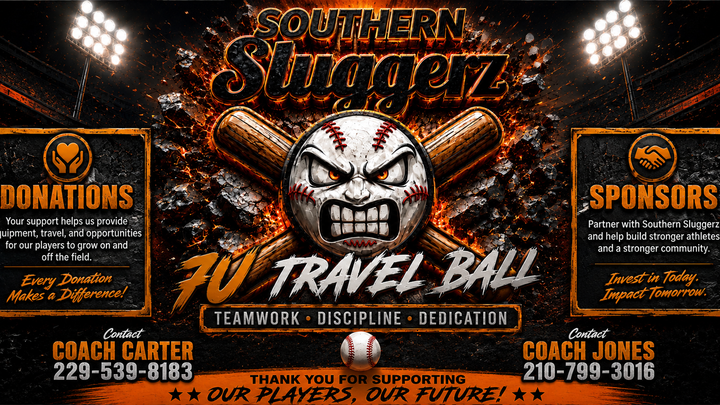 Support Southern Sluggerz 7U Baseball campaign photo, 1 of 8