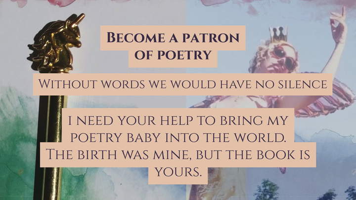 Getting my poetry baby into this world campaign photo, 1 of 3