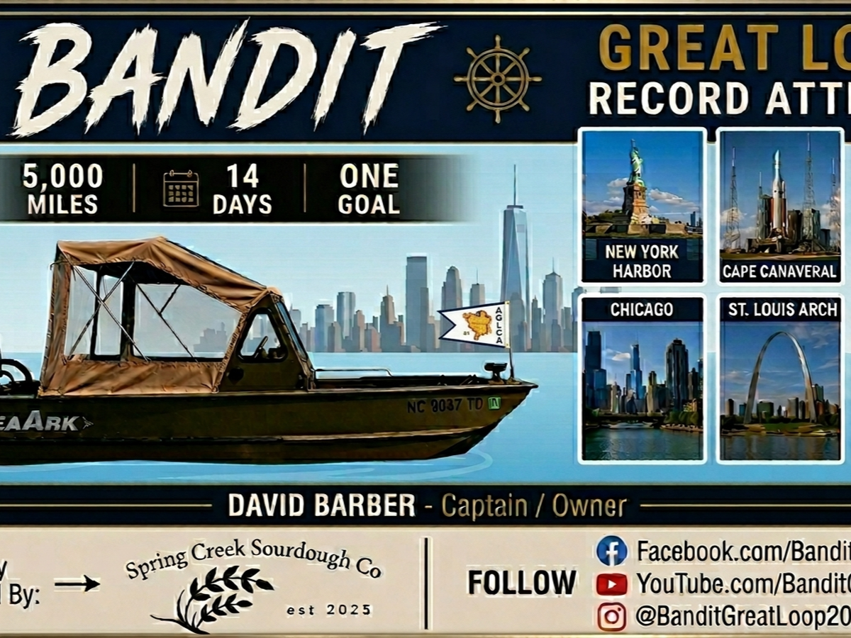 Help David Break the Great Loop Solo Record campaign photo, 1 of 8