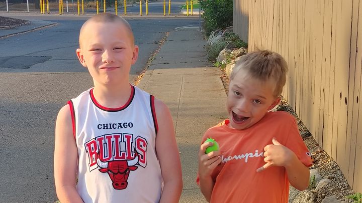 Help Zek & James Get a Backyard Swing Set campaign photo, 1 of 7