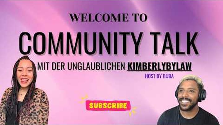 Unterstützung meines Black Community Podcasts auf Youtube