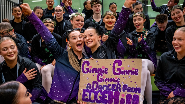EHU Dance Team campaign photo, 1 of 3