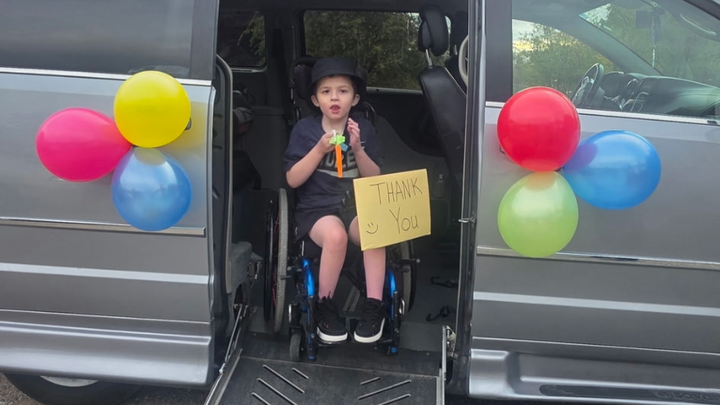 Wheelchair-accessible van for Bentley campaign photo, 1 of 8