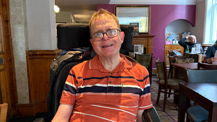 New powerchair for Nick Sales campaign photo, 1 of 4