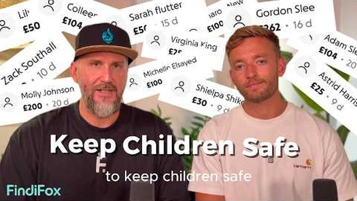 Help FindiFox keep every child safe and findable video thumbnail, 1 of 8