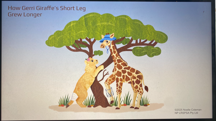 A Children’s Guide to Limb Reconstruction - By Gerri Giraffe campaign photo, 1 of 3