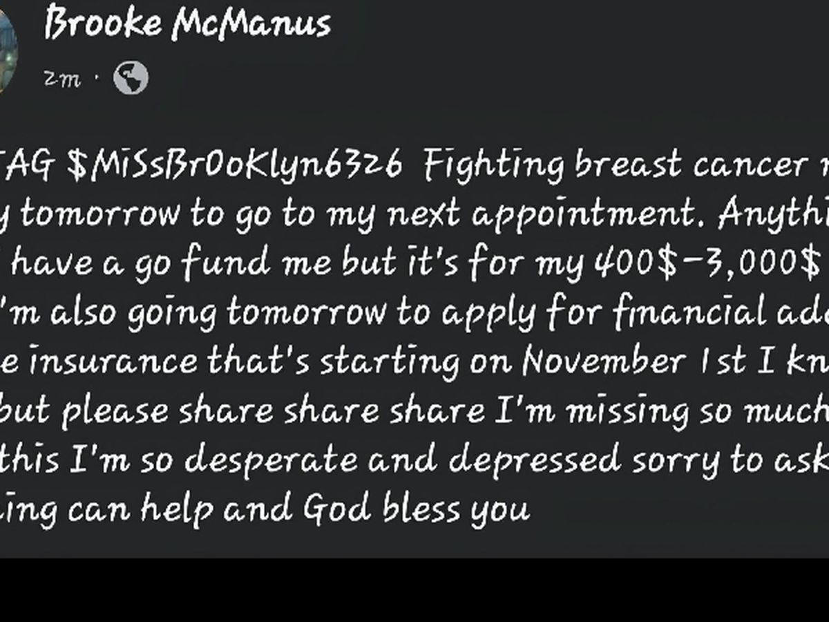 Fundraiser by Brooke McManus : Breast Cancer Medical Expenses