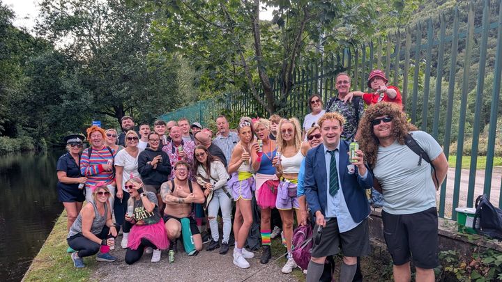 Walk from Firgrove to Hebden Bridge for Springhill Hospice campaign photo, 1 of 3