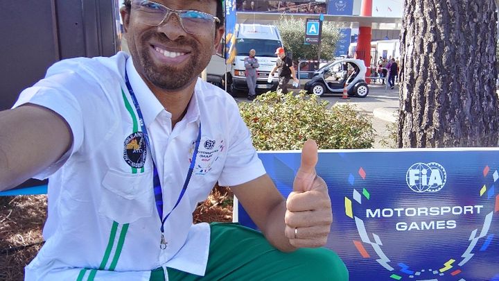 Nigeria's 1st SIM entry @ FIA Motorsports Games campaign photo, 1 of 2