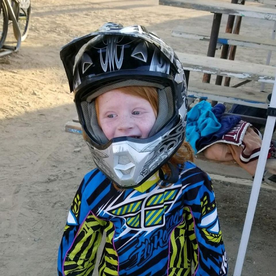 go fund me motorcycle display helmet Youth Kids Offroad Gear Combo Gloves Goggles DOT Motocross Off-Road Racing ATV Dirt Bike Protector (#1, M) : Automotive Fundraiser by Jeremy Carman :