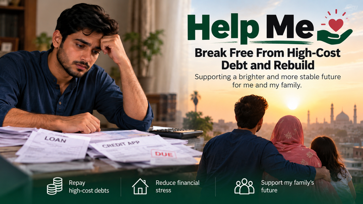 Help Me Break Free From High-Cost Debt and Rebuild campaign photo, 1 of 3