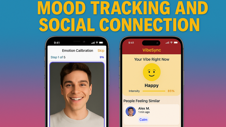 Back VibeSync – Real Emotional Connection app campaign photo, 1 of 8