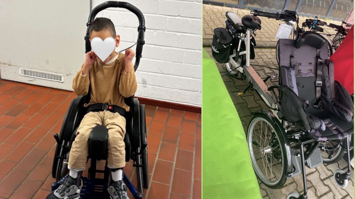Hilfe für Miran – Ein Fahrrad für mehr Lebensfreude campaign photo, 1 of 3