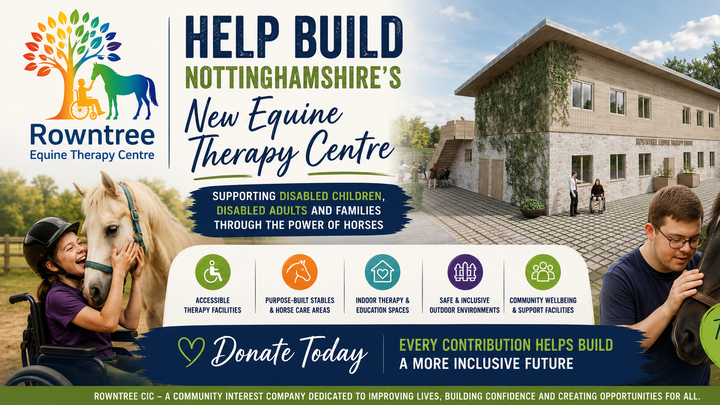 Help Us Build Nottinghamshire's New Equine Therapy Centre campaign photo, 1 of 5