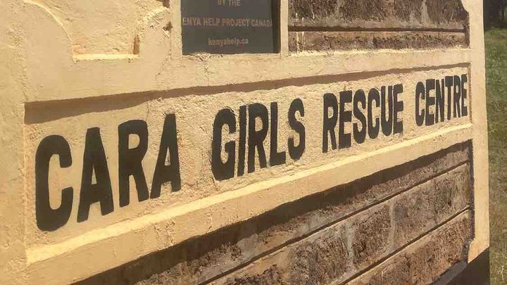 Cara girls rescue center campaign photo, 1 of 7
