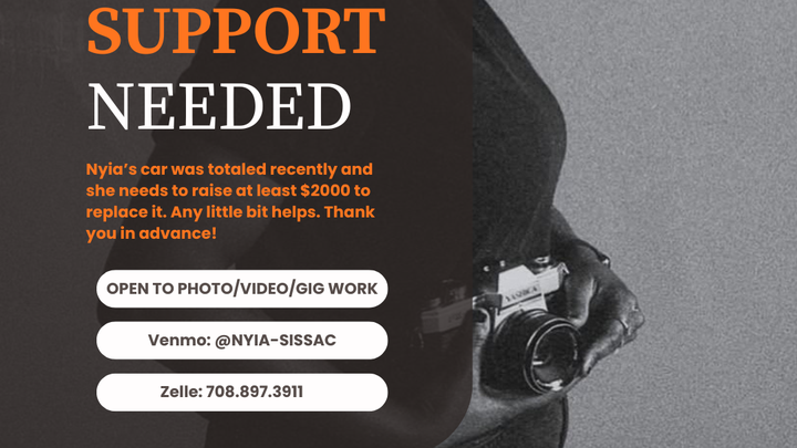 Help Nyia Recover Her Car. campaign photo, 1 of 4