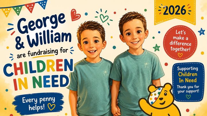 George and William are raising funds for Children in Need campaign photo, 1 of 3