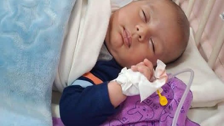 My child is fighting a serious blood infection and needs tre campaign photo, 1 of 8
