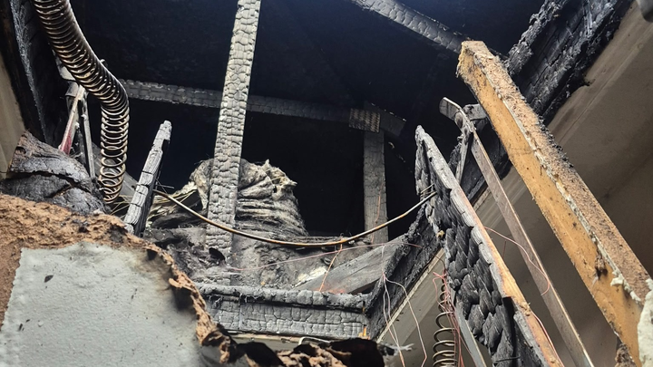Lighting Strike & Fire Destroys a Family Home campaign photo, 1 of 8