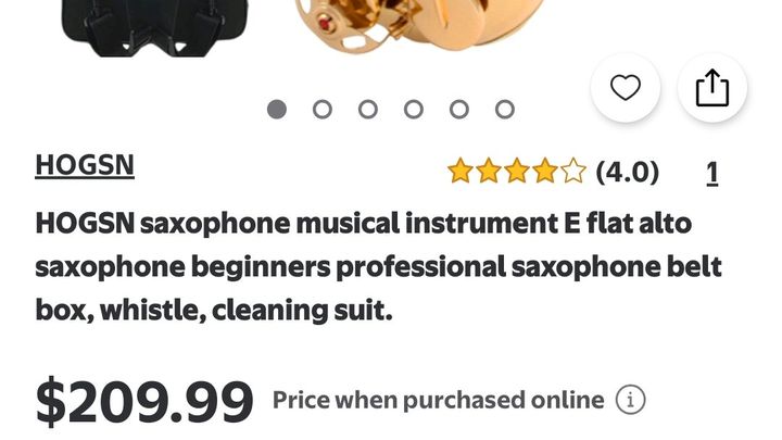 Help Colton Get an Alto Saxophone campaign photo, 1 of 3