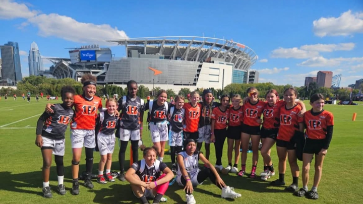 Stealth Mode: Fueling the Future of Girls' Flag Football campaign photo, 1 of 6