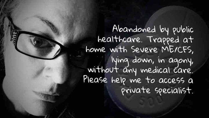 Bedridden and in agony, help Emma access treatment campaign photo, 1 of 8