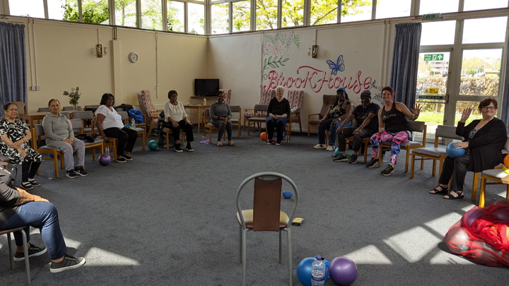 Senior fitness funding campaign photo, 1 of 5