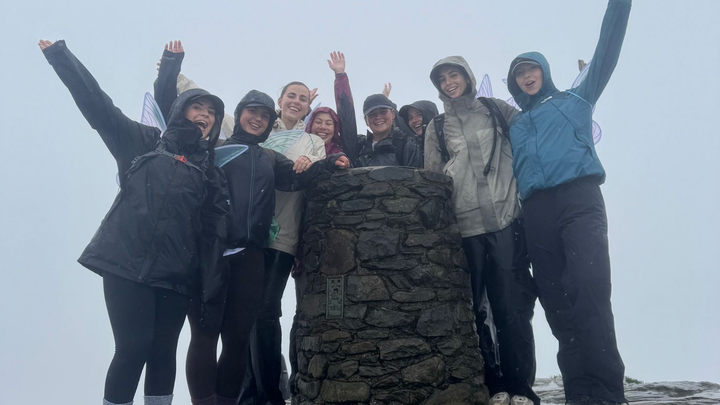 Climbing Snowdon as Butterflies for Butterfly AVM Charity campaign photo, 1 of 5