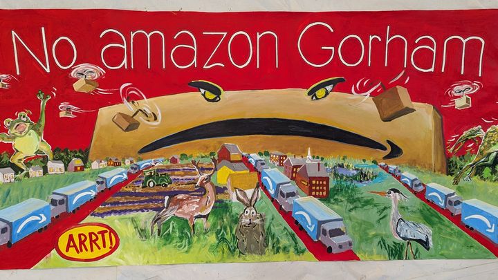 Stop the Amazon Warehouse Deal in Gorham, ME campaign photo, 1 of 3