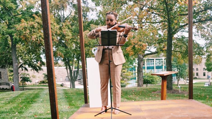 Help me get a new violin campaign photo, 1 of 2