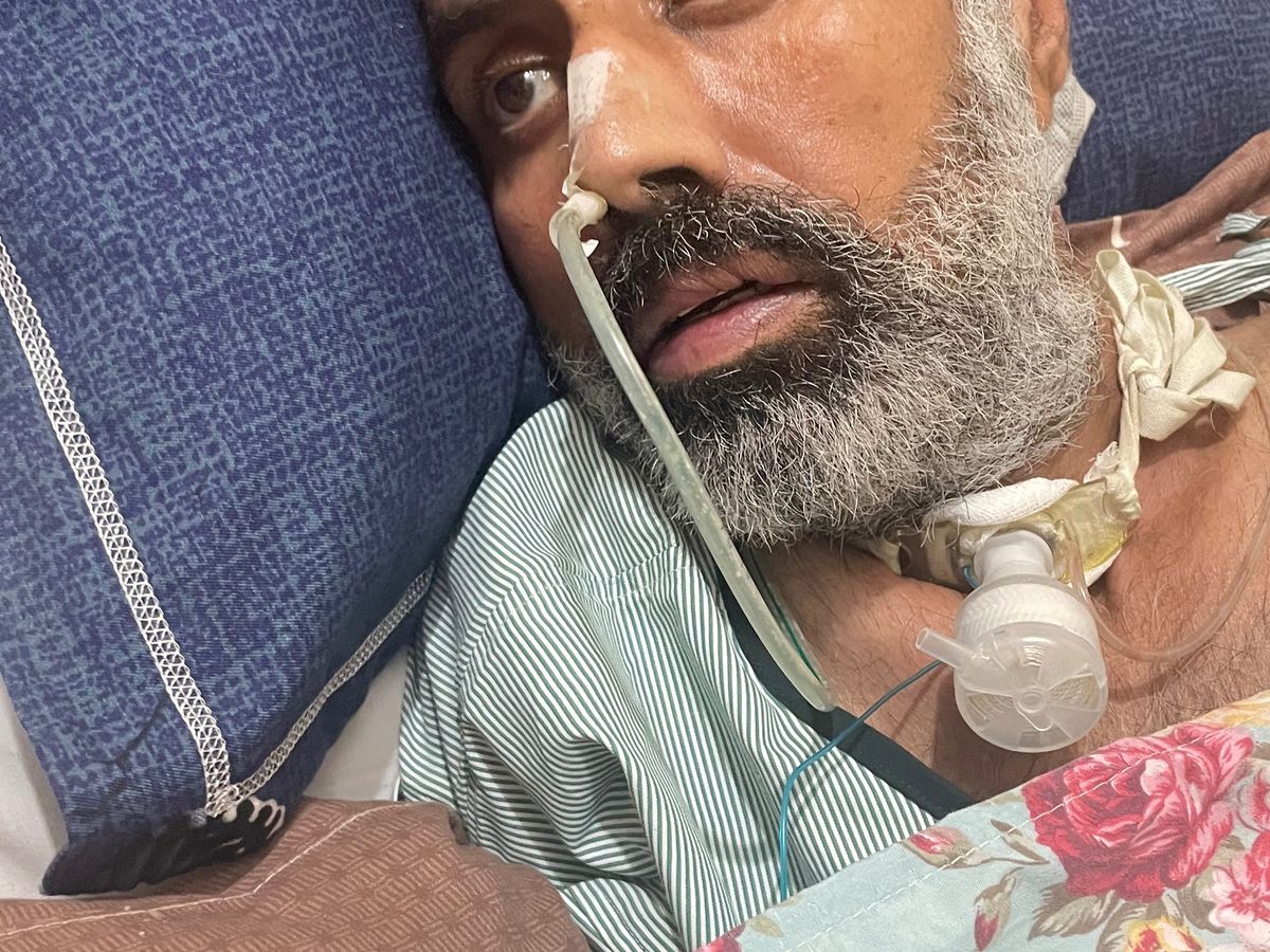 Help Bring My Husband Home for Recovery campaign photo, 1 of 5