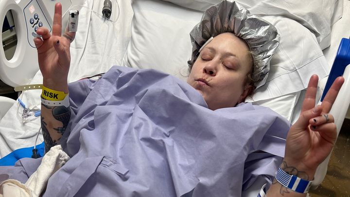 Help Chelsey pay rent after falling off stage, breaking hip campaign photo, 1 of 8