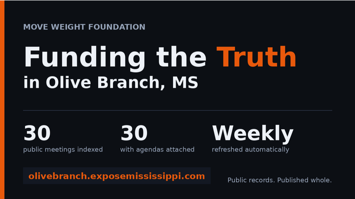 Fund Public Records Access in Olive Branch campaign photo, 1 of 3