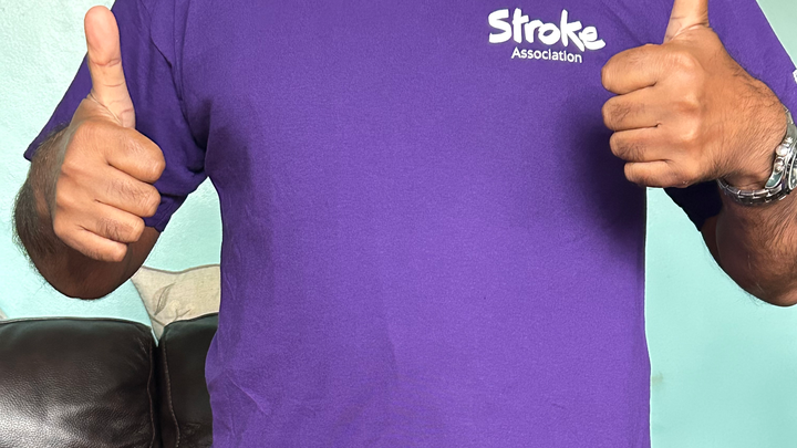 Stroke Association 62 miles in October 2025 campaign photo, 1 of 2