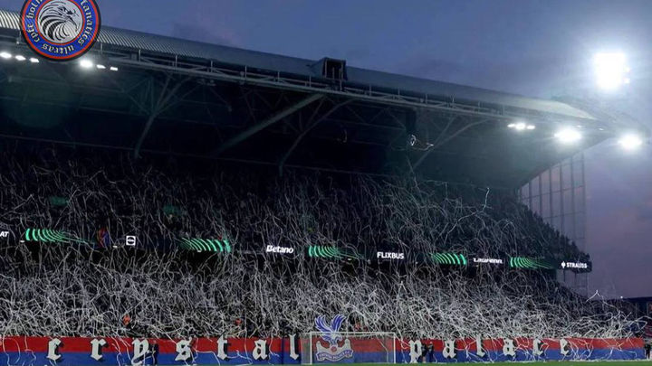 Palace Fans Display Europa Conference League Final