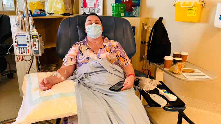Jodie’s breast cancer journey campaign photo, 1 of 8