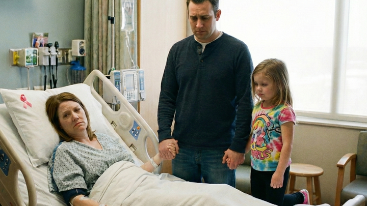 Mama kämpft mit 36 J. gegen Brustkrebs - Tochter erst 4 J. campaign photo, 1 of 3
