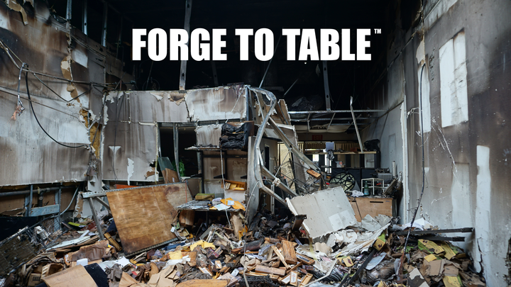 Help Forge To Table Rebuild After a Devastating Fire campaign photo, 1 of 8