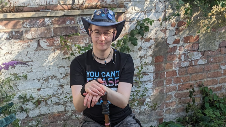Help fund a mobility aid for queer zoologist and LARPer campaign photo, 1 of 5