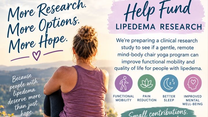 Mind-Body Yoga Study for Lipedema & Lymphedema campaign photo, 1 of 3