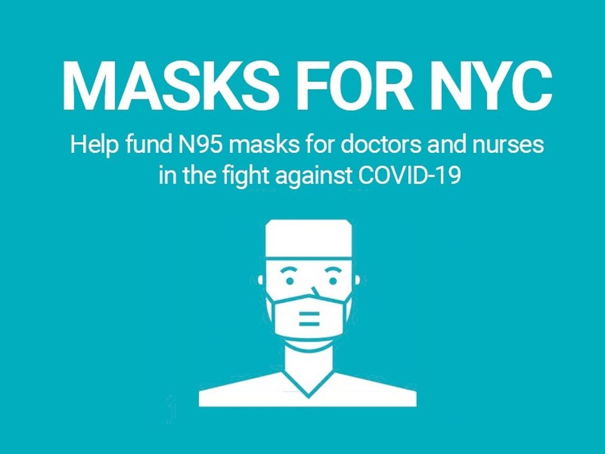 Send N95 Masks to NYC Hospitals campaign photo, 1 of 2