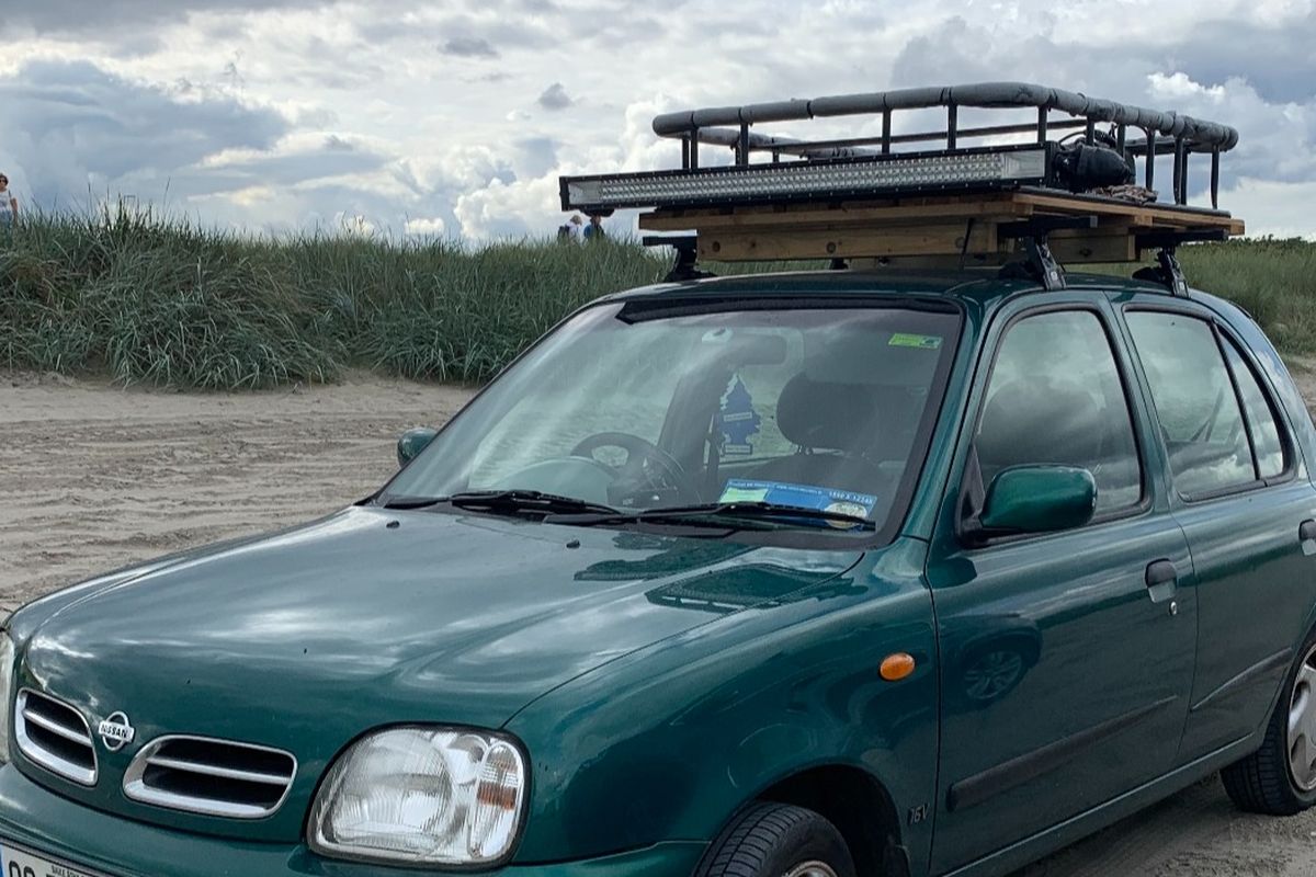 Nissan micra best sale k11 roof rack