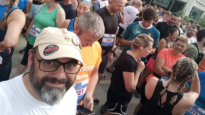 Running the Sheffield 10k for Concord AllStars campaign photo, 1 of 4