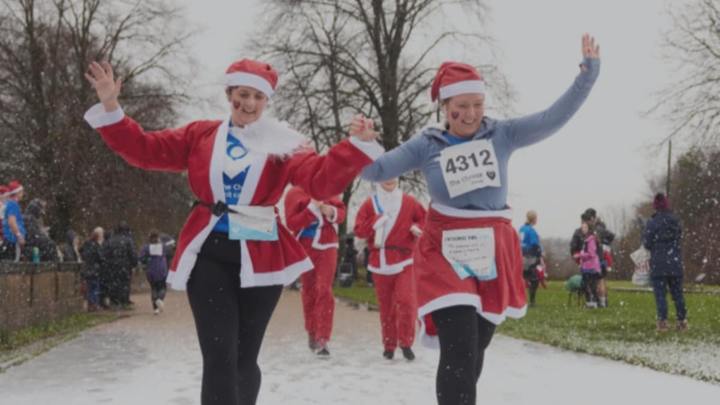 The Christie Charity Santa Dash campaign photo, 1 of 3